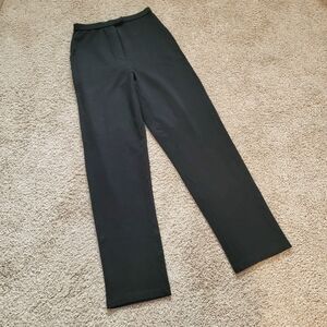 Black Knit Trouser Pants